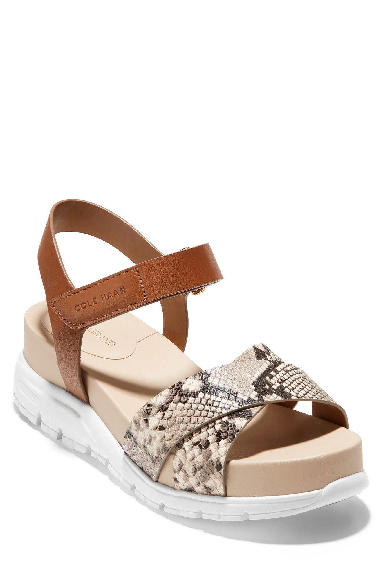 cole haan zerogrand ii leather sandal