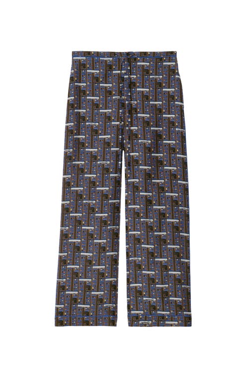 BURBERRY BURBERRY BUS SILK PYJAMA TROUSERS 