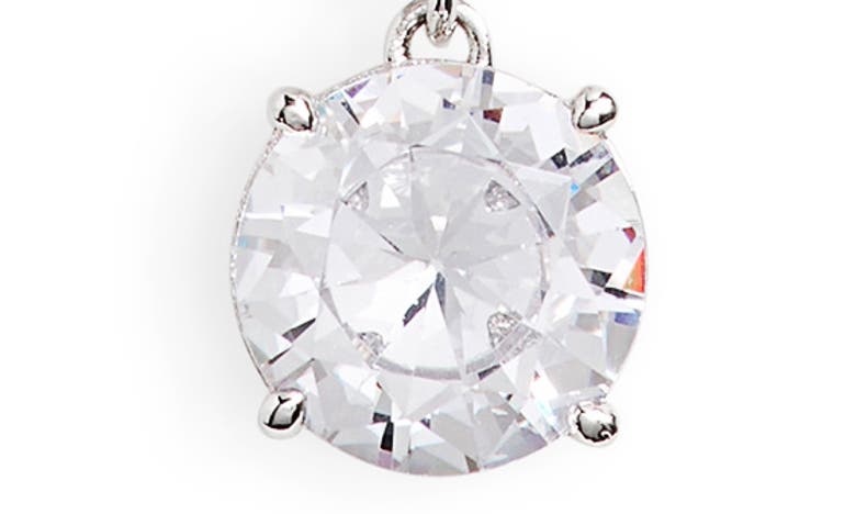 NADRI NADRI TRIPLE CUBIC ZIRCONIA PENDANT NECKLACE