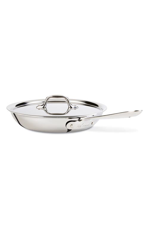 UPC 011644901332 product image for All-Clad 10-Inch Brushed Stainless Steel Fry Pan with Lid at Nordstrom | upcitemdb.com