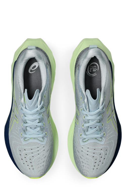 Shop Asics ® Novablast 4 Running Shoe In Cool Grey/blue Expanse