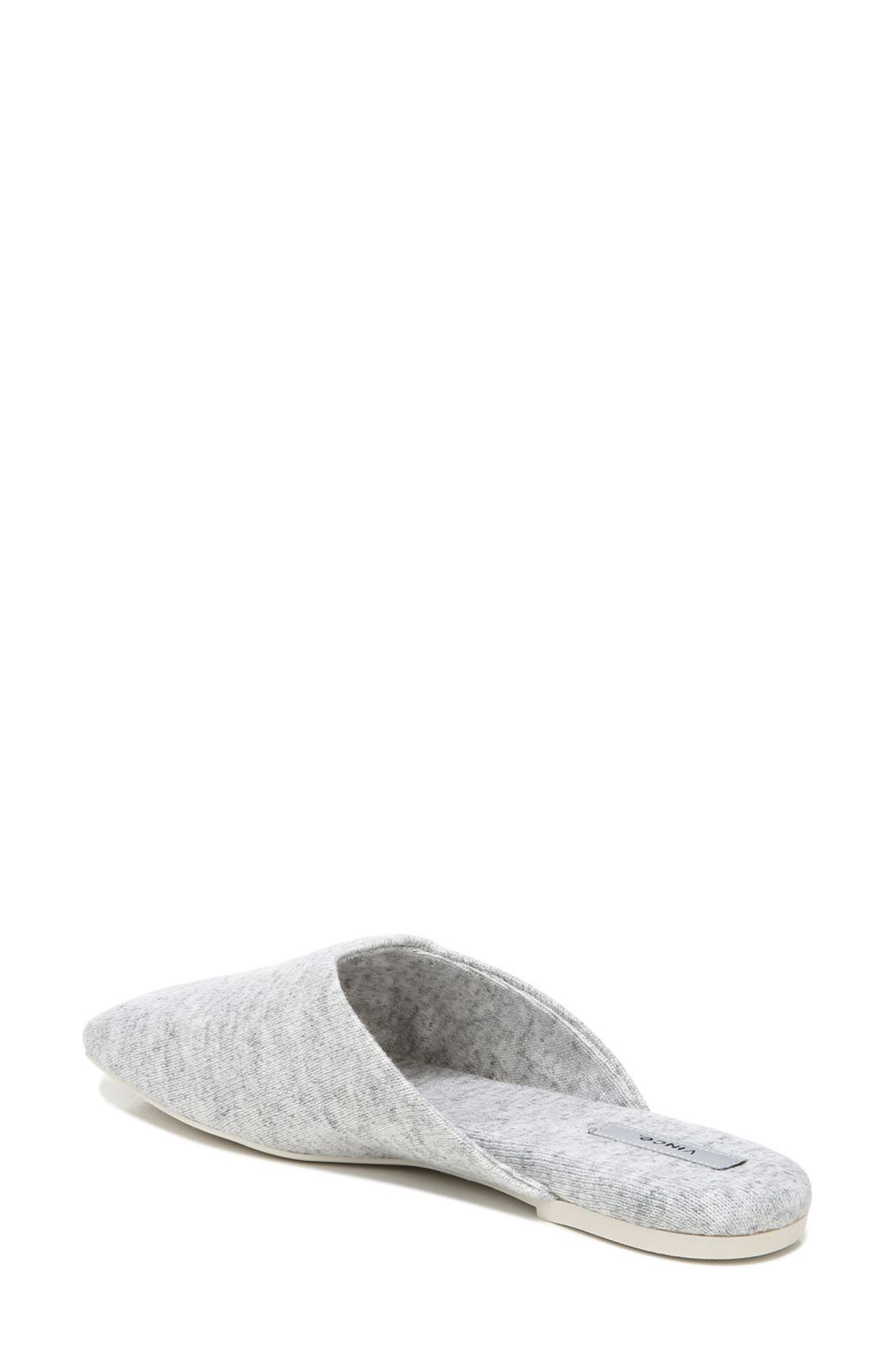 vince cashmere slippers