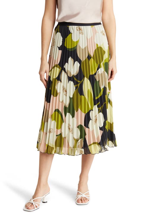 Nordstrom womens clearance pleated skirt