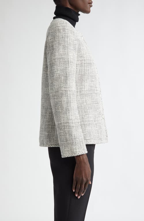 LAFAYETTE 148 LAFAYETTE 148 NEW YORK PATCH POCKET TWEED JACKET 