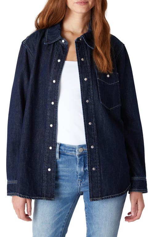 Shop Blanknyc Denim Shirt In Shot Caller