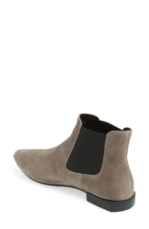The Flexx Shetland Womens Suede Round Toe Chelsea Boots In Almond