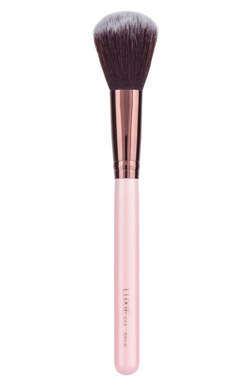 Luxie 514 Rose Gold Blush Face Brush
