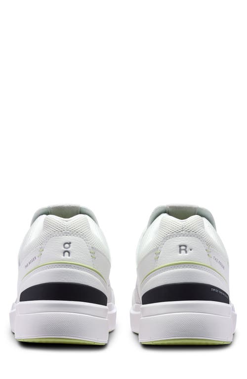 Shop On The Roger Clubhouse Tennis Sneaker In White/acacia