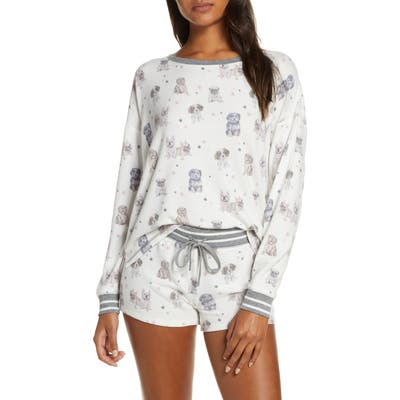Pj Salvage Pawfection Pajama Top, Ivory