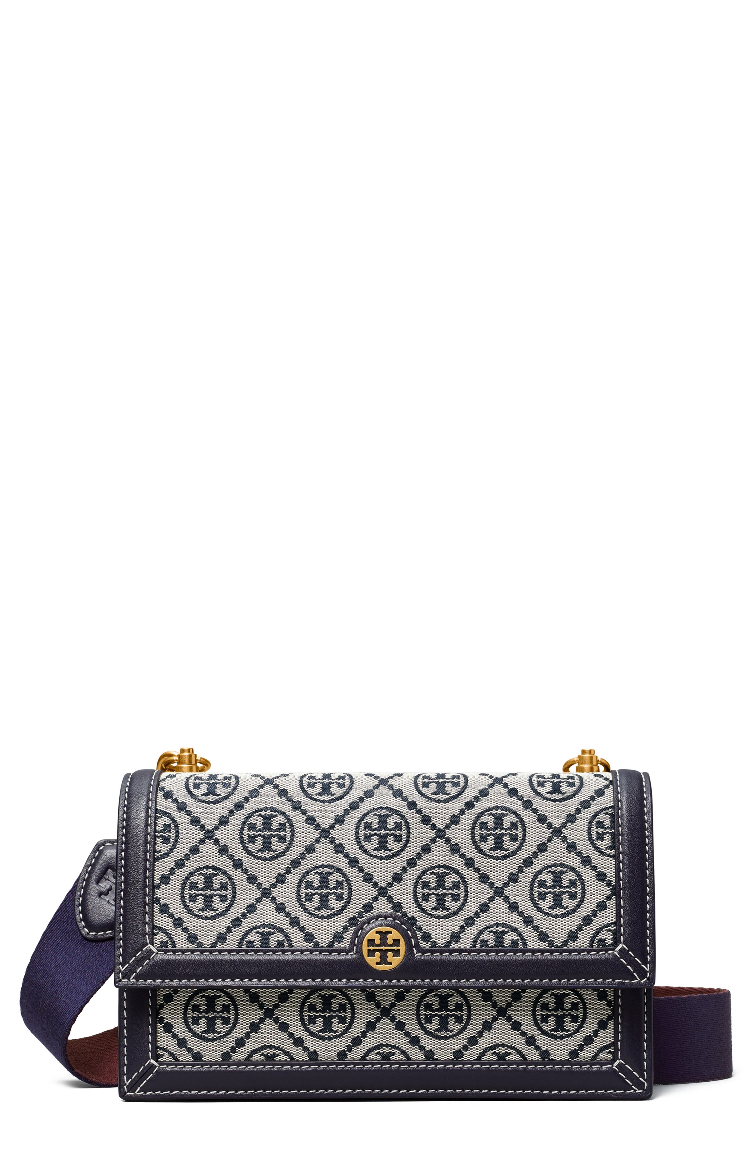 T Monogram Jacquard Mini Shoulder Bag Nordstrom