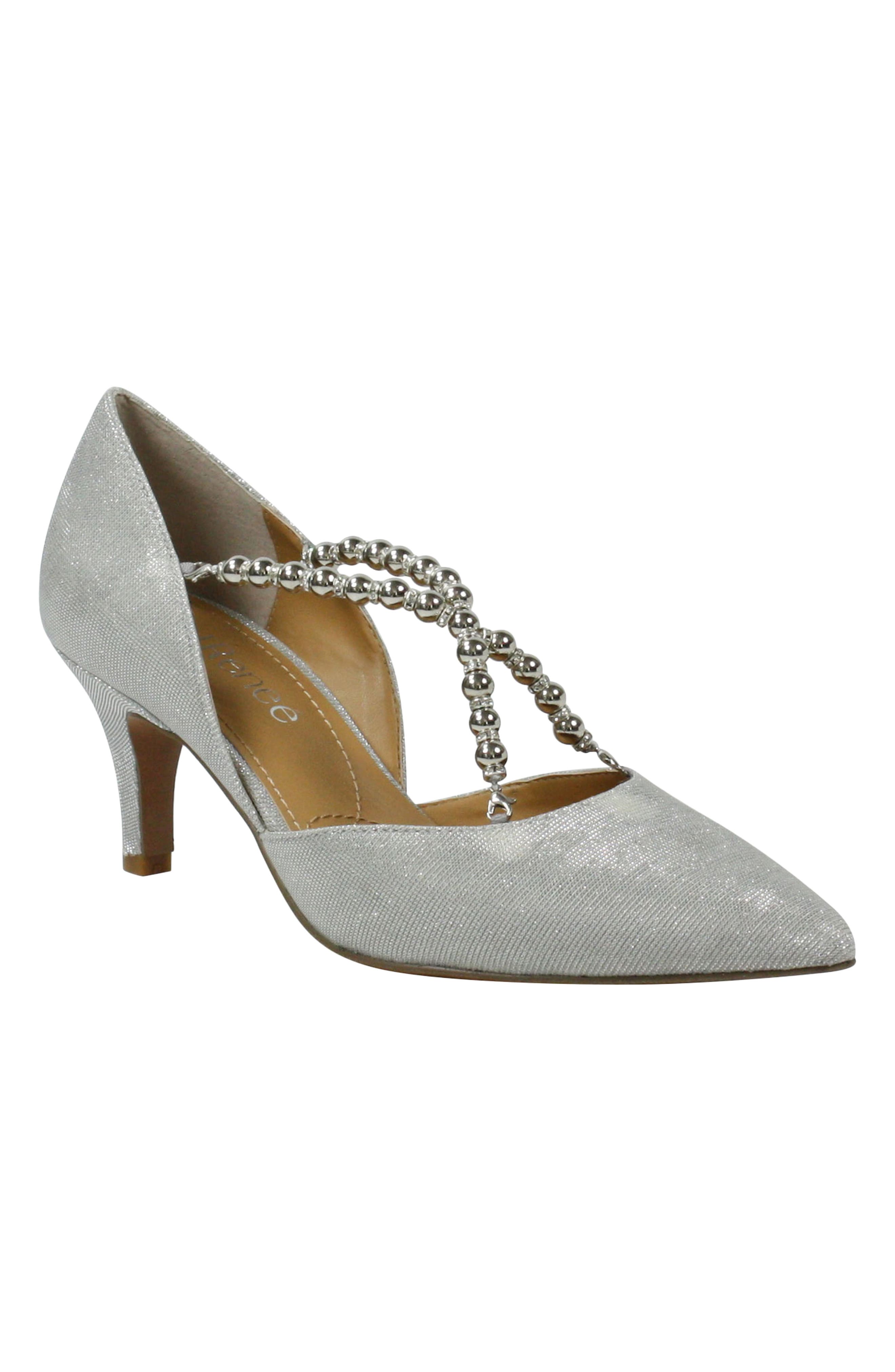 cheap silver pumps