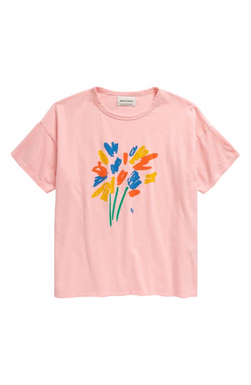 Bobo Choses Kids' Fireworks Organic Cotton Graphic T-Shirt Pink at Nordstrom, Y