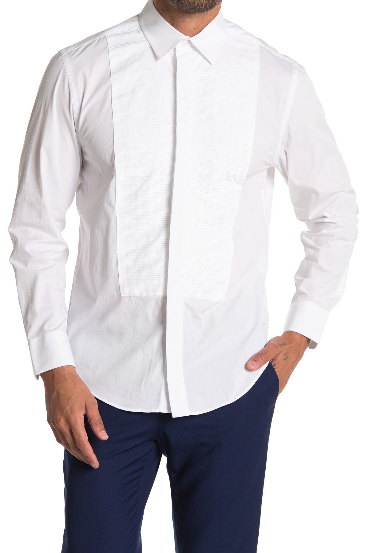tuxedo shirt h