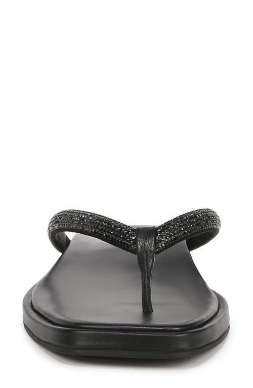Vionic Vista Shine Flip Flop In Black