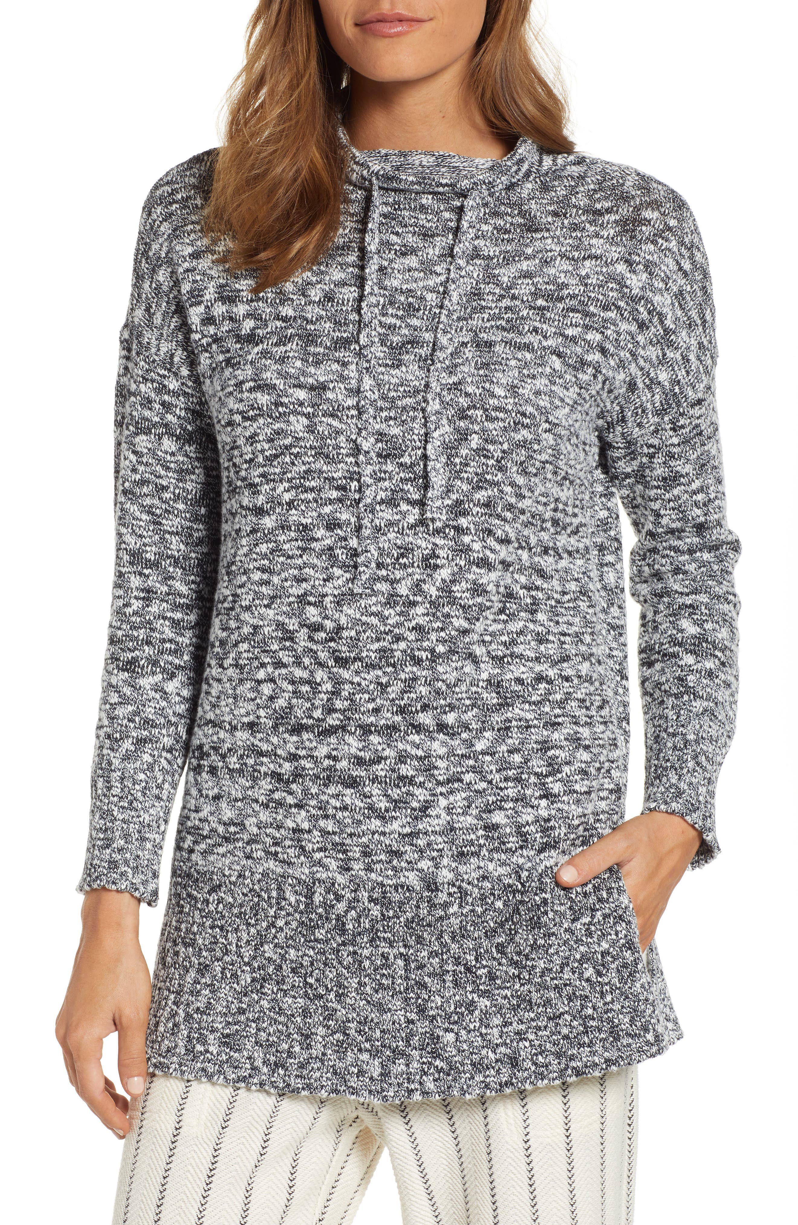 Lou & Grey Drawstring Sweater Nordstrom