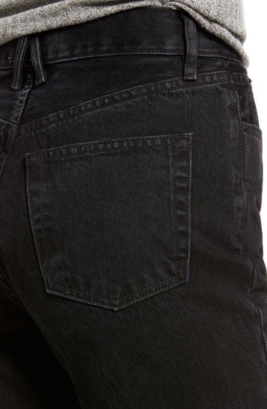 SLVRLAKE SLVRLAKE LONDON HIGH RISE STRAIGHT LEG JEANS