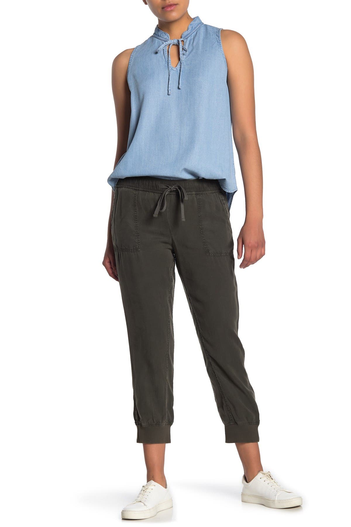 petite cropped joggers