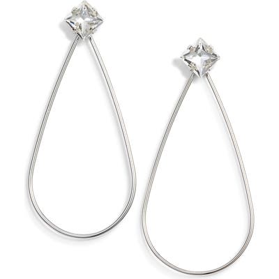 Stella + Ruby Kathryn Open Teardrop Earrings