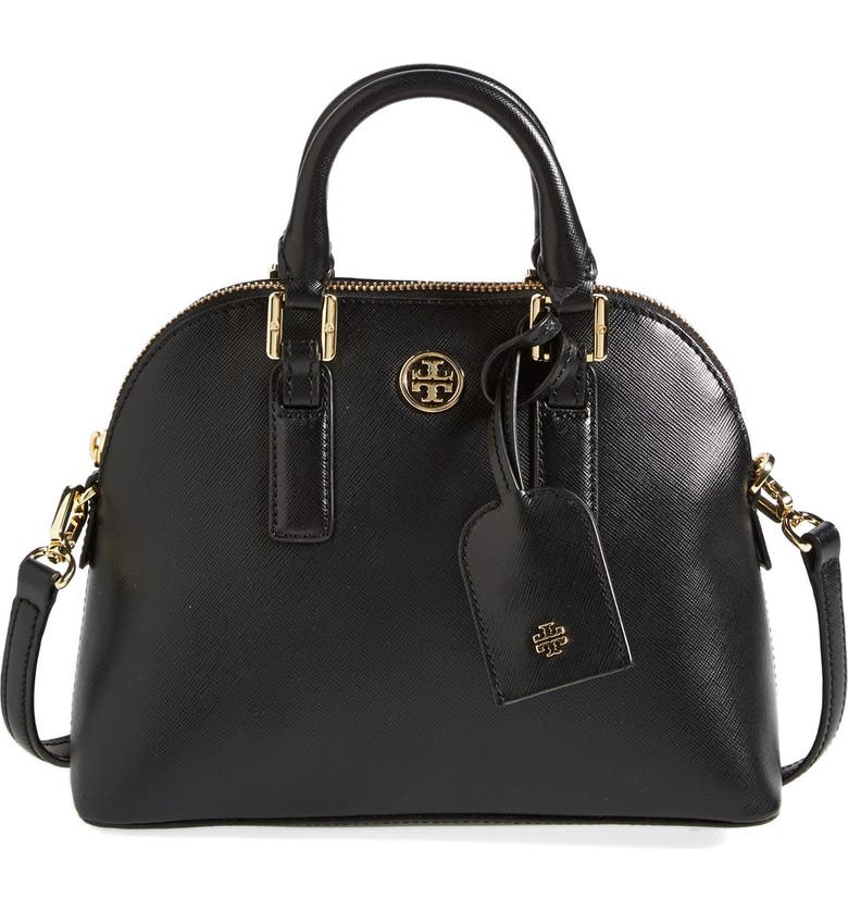 Tory Burch 'Mini Robinson' Saffiano Leather Dome Satchel | Nordstrom