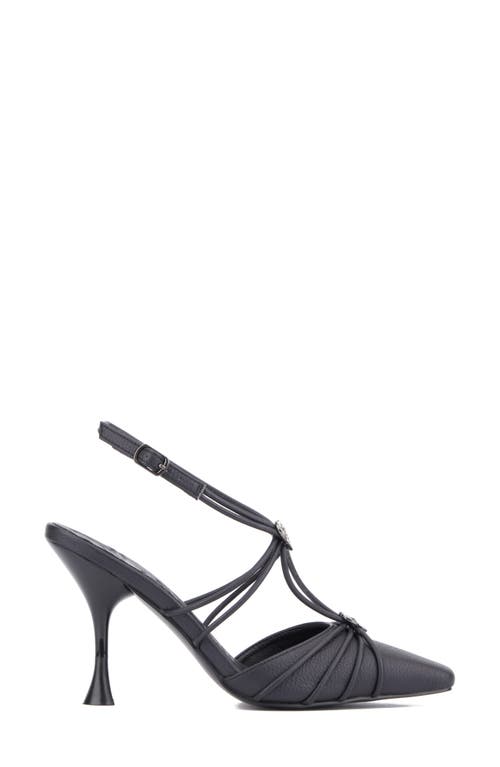 Olivia Miller Celestial Pointed Toe Pump In Black