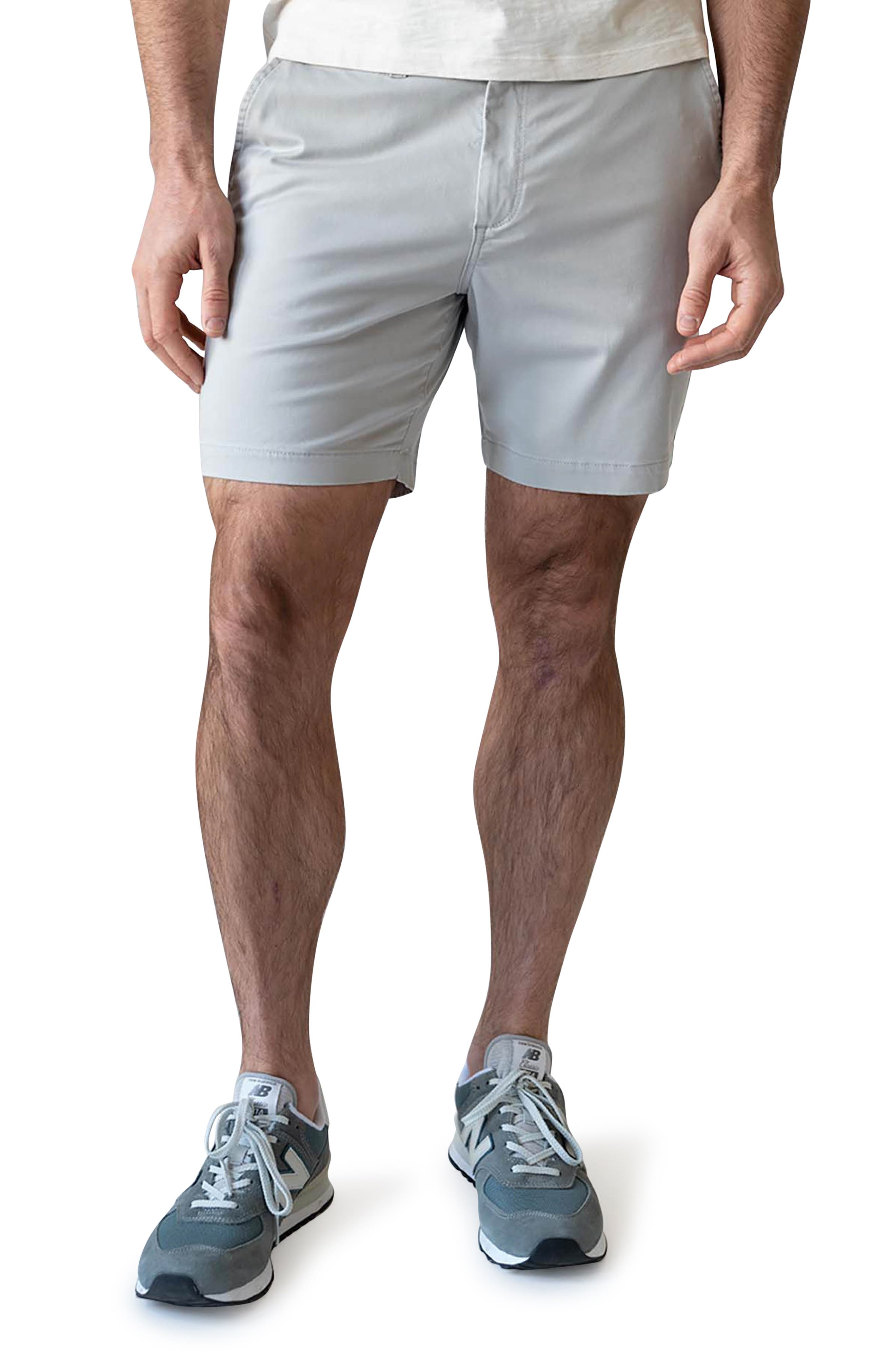 white khaki shorts