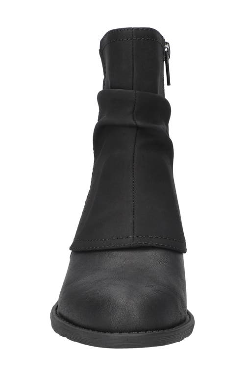 Shop Easy Street Kudos Slouch Bootie In Black