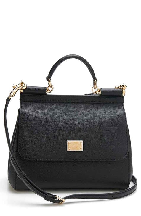 'Small Miss Sicily' Leather Satchel