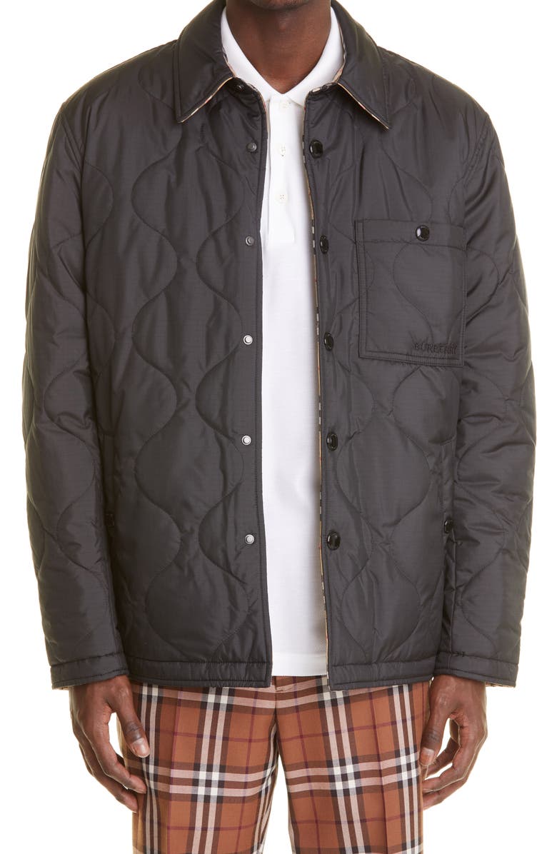 Burberry Francis Quilted Reversible Jacket | Nordstrom