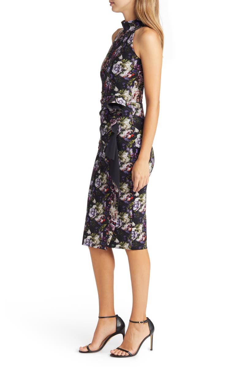 Chiara Boni La Petite Robe Amenadiel Floral Midi Dress | Nordstrom