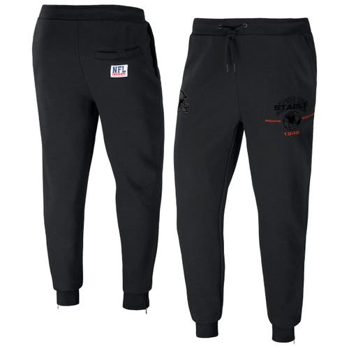 Men's NFL x Staple Black Cleveland Browns Globe Fleece Pants