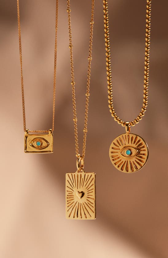 MONICA VINADER MONICA VINADER TALISMAN EVIL EYE PENDANT CHARM