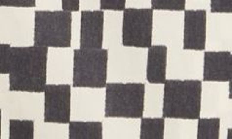 Shop Frame Geometric Print Lyocell & Cotton Camp Shirt In Dark Navy