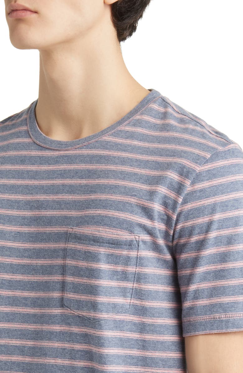 Rails Kai Stripe Cotton Pocket T-Shirt | Nordstromrack