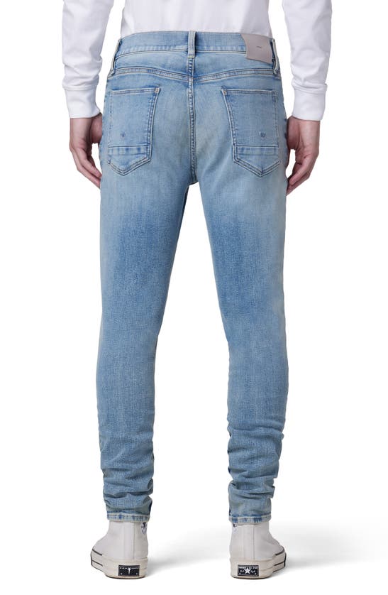 Shop Hudson Jeans Zack Skinny Jeans In Faded Blue