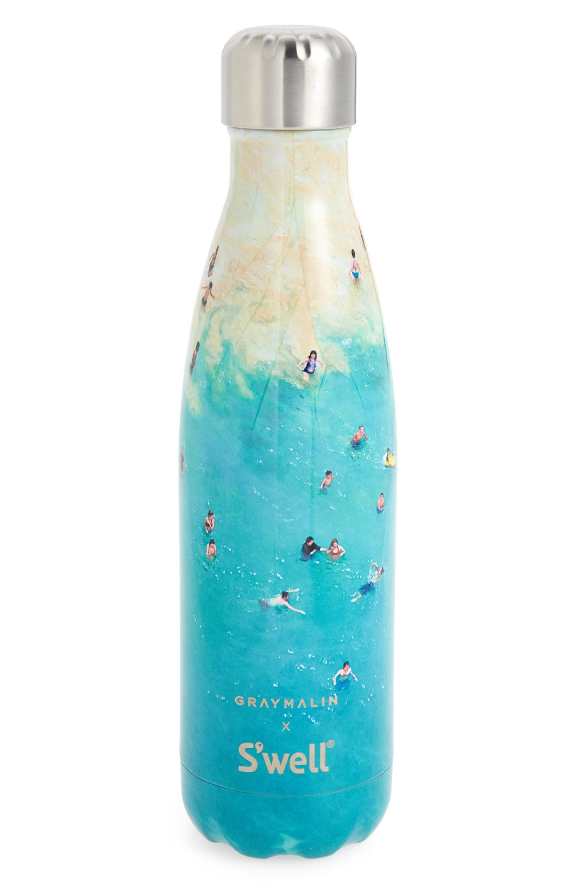 S'well x Gray Malin 'Teal Ocean' Stainless Steel Water Bottle | Nordstrom