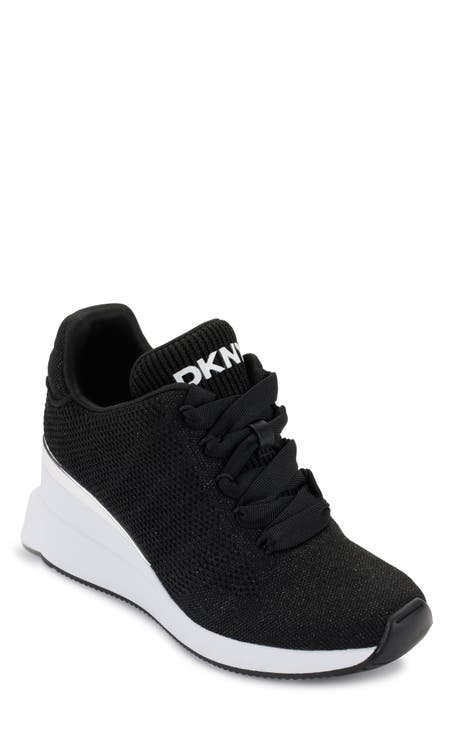 DKNY Women's Nix-Lace Up Everyday Sneaker