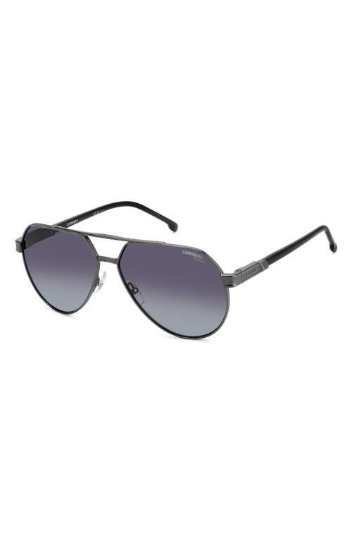 CARRERA EYEWEAR CARRERA EYEWEAR 62MM GRADIENT AVIATOR SUNGLASSES 