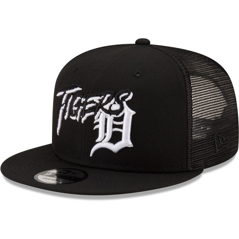 New Era Detroit Tigers MLB Black & Yellow 9FIFTY Snapback Hat