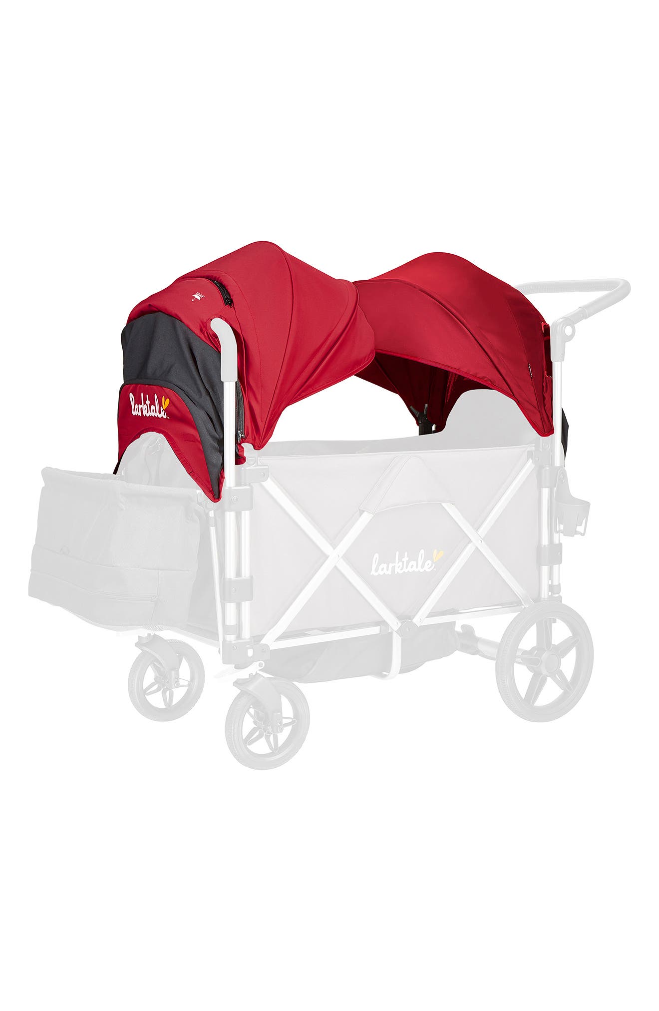 red stroller set