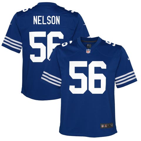 Men's Nike Quenton Nelson Olive Indianapolis Colts 2021 Salute To