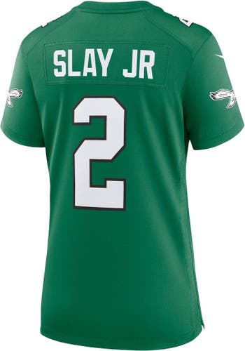 Women s Nike Darius Slay Kelly Green Philadelphia Eagles Player Jersey