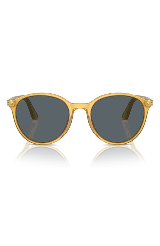 Shop Persol 53mm Phantos Sunglasses In Rose Gold Black