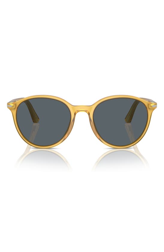 Persol 53mm Phantos Sunglasses In Rose Gold Black
