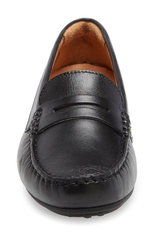 Shop Samuel Hubbard Free Spirit Penny Loafer In Black Suede