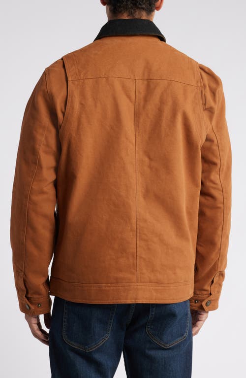 Shop Pendleton Carson City Canvas Barn Coat In Whiskey