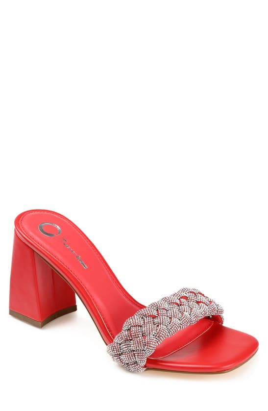 Journee Collection Tru Comfort Foam Sashaa Pump In Red