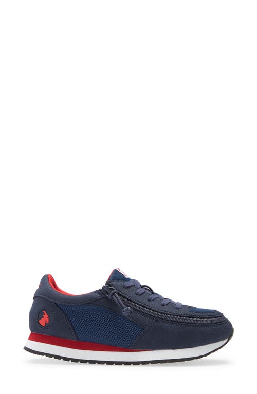 Shop Billy Footwear Billy Jogger Sneaker In Navy/red