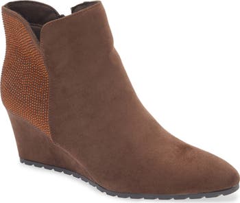 Clarks cheyn anne wedge bootie hotsell