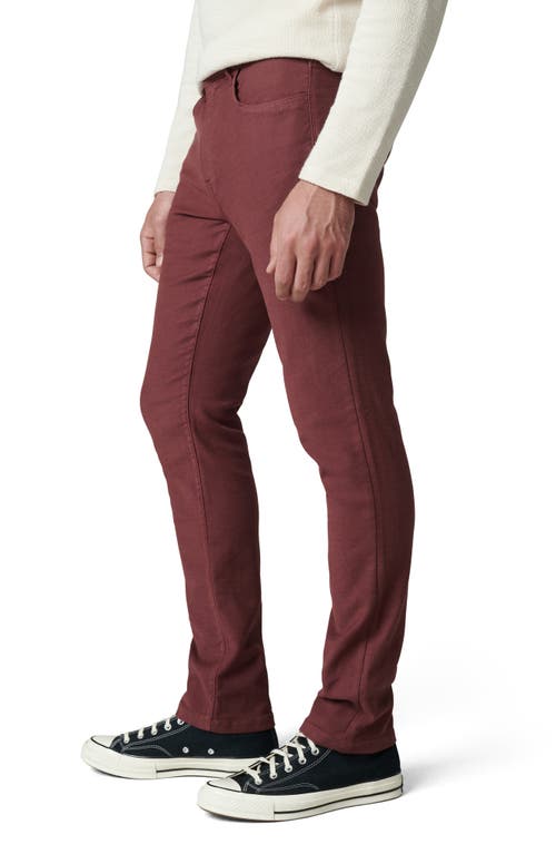 Joe's The Airsoft Asher Slim Fit Terry Jeans In Merlot