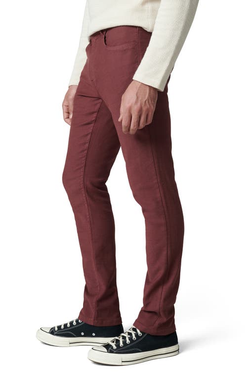 Shop Joe's The Airsoft Asher Slim Fit Terry Jeans In Merlot